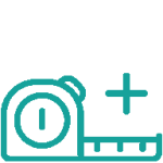 icono de dimensiones